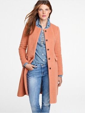 J.Crew Flared Perfect Wool-Blend Coat